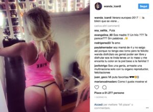 Wanda Nara su Instagram: lato B con il "costume dell'estate" FOTO