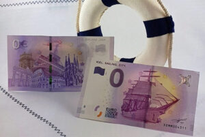 Banconote da 0 euro emesse in Germania. Costano 2,50 euro. E vanno a ruba