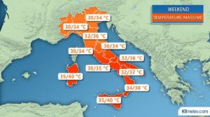 Previsioni meteo Caronte: caldo oltre 40 gradi in Italia, ecco dove