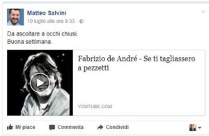Elisa Isoardi, Matteo Salvini e quel post 2 giorni prima lo scoop di Chi