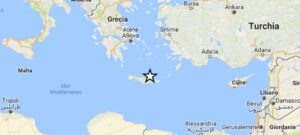 Terremoto Grecia, scossa del 5.3 al largo dell'isola di Creta