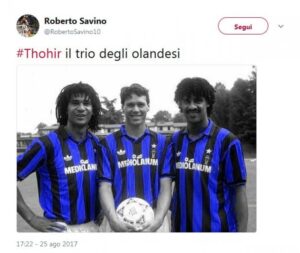Thohir: "Tifoso dell'Inter da quando c'erano i tre olandesi". Ma erano del Milan...