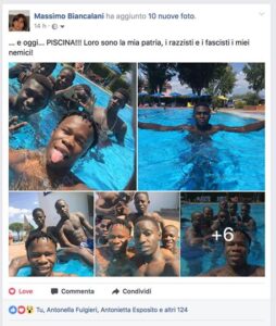 Facebook: gli insulti a Don Biancalani, il prete "antifascista" che porta i migranti in piscina a Pistoia
