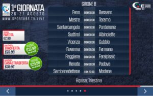 Vicenza-Gubbio Sportube: diretta live streaming, ecco come vedere la partita