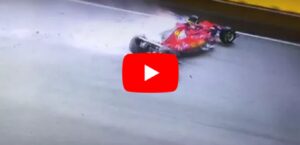YOUTUBE F1 Gp Singapore, incidente al via: ritirati Vettel, Raikkonen, Verstappen