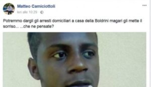 Matteo Camiciottoli (Lega): "Niente scuse alla Boldrini. Quegli stupri sono anche colpa sua"