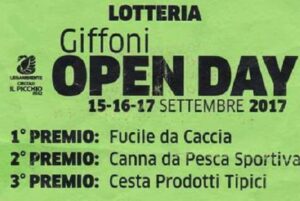 Giffoni, lotteria di Legambiente: il primo premio è...un fucile da caccia