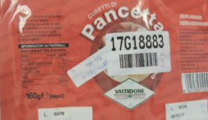 Salmonella nella pancetta a cubetti: ritirati due lotti a marchio Valtidone02