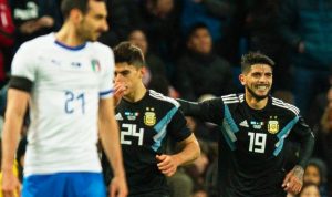 Argentina-Italia 2-0 highlights e pagelle: Banega e Lanzini in gol