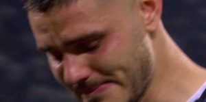 Inter-Juventus 2-3, Mauro Icardi in lacrime dopo gol Higuain