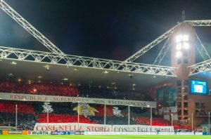 Sampdoria-Genoa, striscione e coreografie del derby (FOTO)