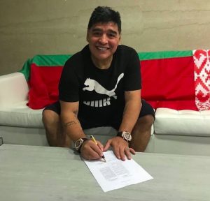 Diego Armando Maradona nuovo presidente   Dinamo Brest