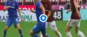 Milan-Fiorentina, Bonucci perde palla e Simeone batte Donnarumma cucchiaio