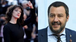 Matteo Salvini contro Asia Argento per gli insulti: che tristezza