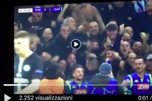 Insigne VIDEO GOL Psg-Napoli, il pallonetto che ha mandato in estati i tifosi napoletani