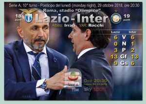 Lazio-Inter streaming e diretta tv, dove e quando vederla