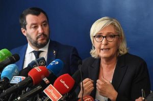 Candidati di Maggio dei Salvini d'Europa: Spitzenkandidat, operazione smonta Ue (foto Ansa)