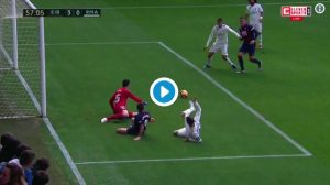 Real Madrid umiliato ad Eibar prima della gara di Champions contro la Roma, gli highlights