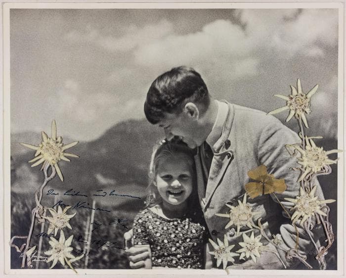 Hitler foto bambina ebrea 