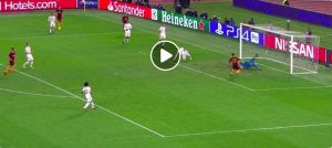 Under sbaglia gol a porta vuota in Roma-Real Madrid (VIDEO)
