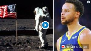 Steph Curry, stella NBA dei Warriors: "L’uomo non è mai stato sulla Luna"