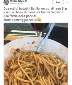 Salvini, lo chef Circiello svela: "Ama i piatti italiani semplici"