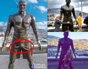 Cristiano Ronaldo, parti intime del monumento di colore diverso a furia di essere sfregate