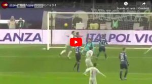 Atalanta-Roma 0-1, Dzeko torna al gol su assist sublime di Zaniolo