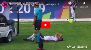YOUTUBE, assurdo in Brasile: il calciatore è a terra dolorante, veicolo di soccorso lo investe