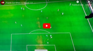 Piatek video gol Milan-Napoli di Coppa Italia, San Siro già stravede per lui
