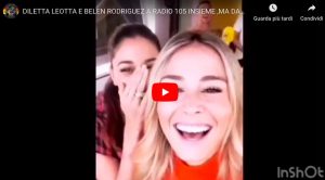 Diletta Leotta e Belen Rodriguez postano video su Instagram, Daniele Battaglia si mas**rba alla loro spalle YouTube