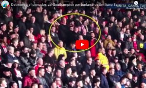 Gesto aereo per offendere Emiliano Sala, arrestati due tifosi del Southampton. VIDEO