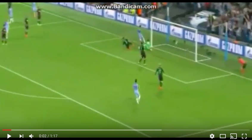 Manchester City-Borussia Moenchengladbach 4-0, video gol highlights: Aguero tripletta
