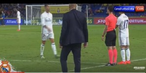 YOUTUBE Cristiano Ronaldo sostituito in Las Palmas-Real Madrid non la prende bene