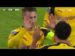 Borussia Dortmund-Legia Varsavia 8-4, video gol highlights Champions League