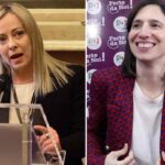 Meloni vs Schlein in tv, il match è per l’arbitro: femmine contro maschi, Berlinguer e Merlino vs Vespa o Mentana o l’anonimo di Sky. Foto Ansa