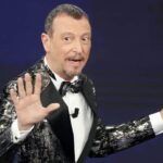 Festival di Sanremo 2024, cover e duetti: ecco l'elenco completo. Nella foto Ansa Amadeus