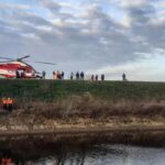 Auto in un canale a Paullo: dentro c'è il corpo di una donna