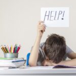 bambino sotto stress