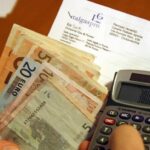 Bolletta del gas, foto Ansa