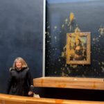 Gioconda, attivisti lanciano una zuppa sul vetro del quadro esposto al Louvre. Il video