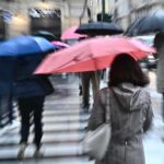 Maltempo, allerta gialla in Emilia-Romagna, Liguria, Toscana e Campania. Foto d'archivio Ansa