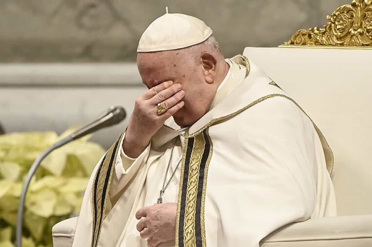 Papa Francesco, foto Ansa