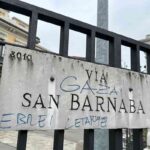 scritta sinagoga milano