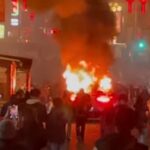 taxi in fiamme san francisco blitz quotidiano