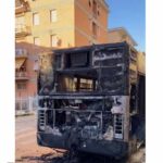 bus fiamme macerata