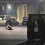 operario schiacciato