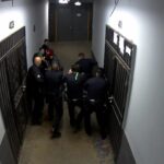 los angeles polizia forchetta video