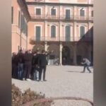 varese saluto romano matrimonio