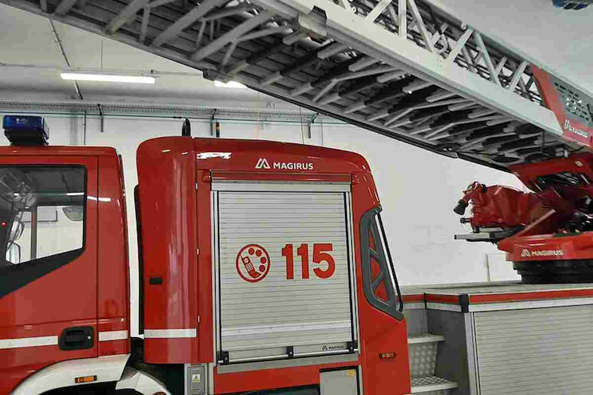 vigili del fuoco foto ansa